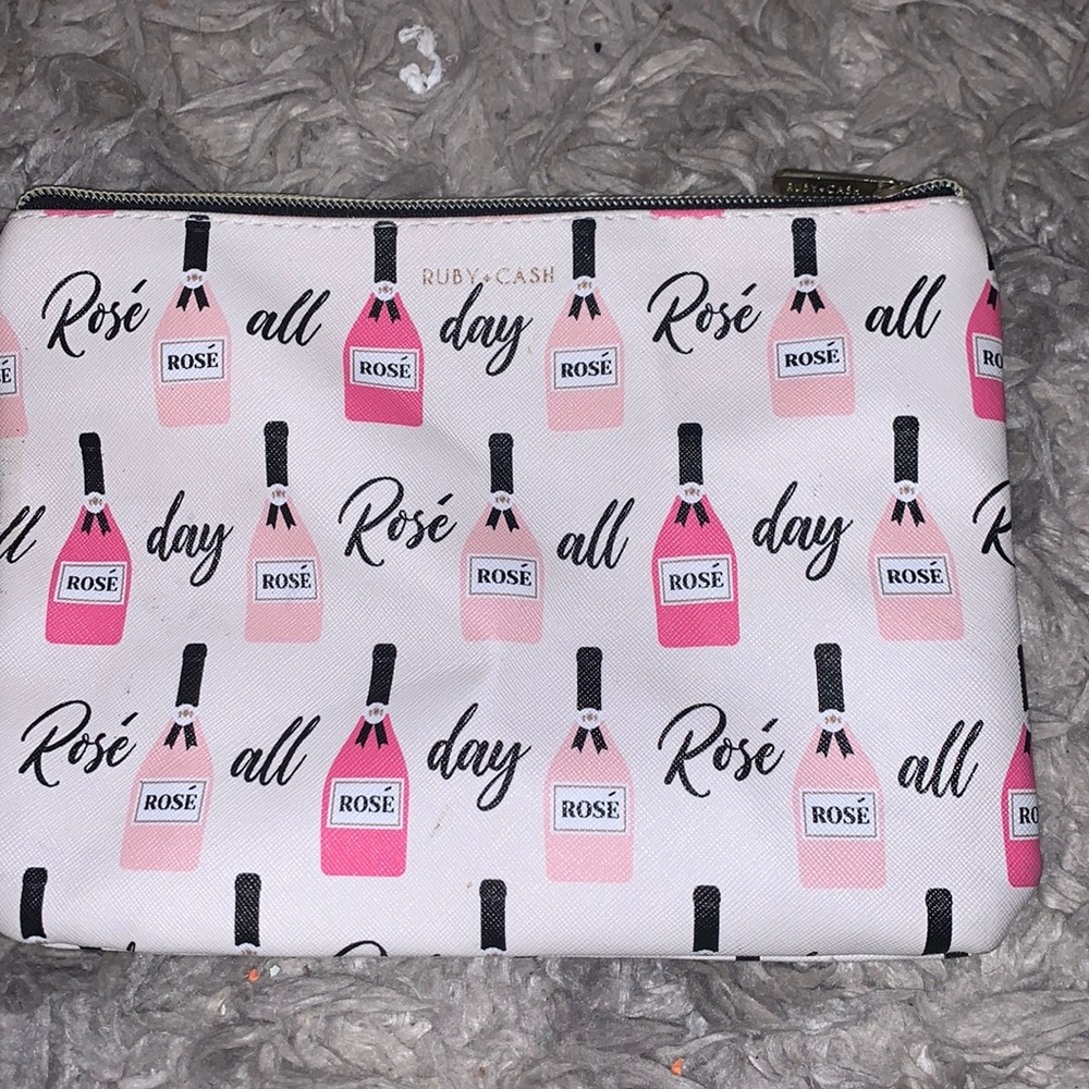 Rose all day Ruby and cash make up bag